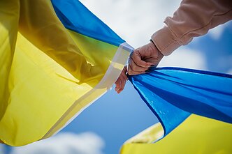 Akcija „Rankomis už Ukrainą“, asociatyvi nuotr.