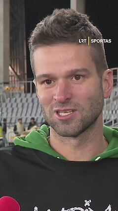 Kalnietis: reikės laiko priprasti, jog čempionu galima tapti pralaimėjus