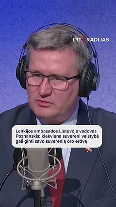 Poznanskis: dronai, pažeidę Lenkijos oro erdvę, bus nuleisti ant žemės