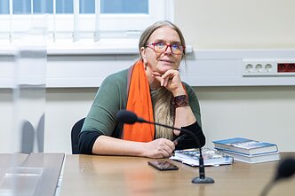 Vilniaus miesto apylinkės teismas Medininkų žudynių menkinimu kaltinamos Erikos Švenčionienės byloje apklausta Giedrė Gorienė