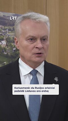 Kariuomenė: du Rusijos orlaiviai pažeidė Lietuvos oro erdvę