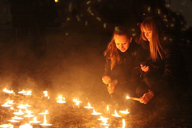 Šviesos ir ugnies misterija Šventaragio slėnyje