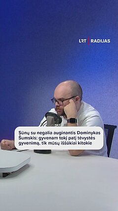 Sūnų su negalia auginantis Dominykas: toks pat tėvystės gyvenimas, tik skirtingi iššūkiai