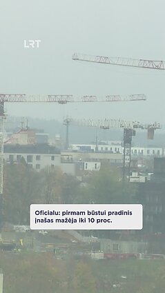Mažinamas pradinis įnašas pirmam būstui