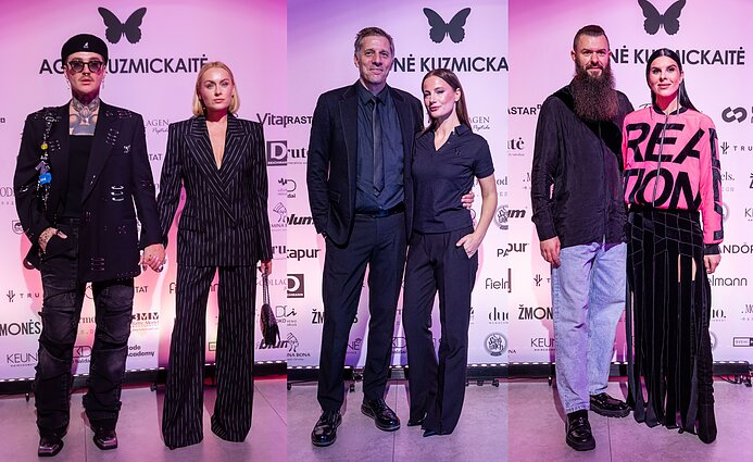 Agnės Kuzmickaitės kolekcijos svečiai