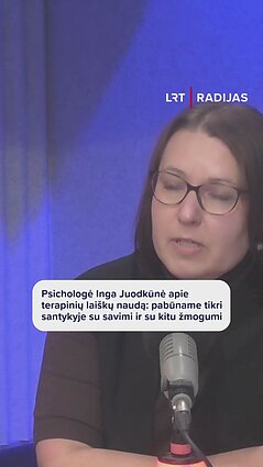 Psichologė Inga Juodkūnė apie terapinių laiškų naudą