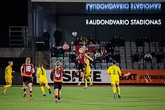 Baltijos moterų futbolo taurė: Lietuva – Latvija