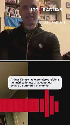 Kumpis apie leidimą numušti balionus: smagu, bet smagiau būtų turėti priemonių