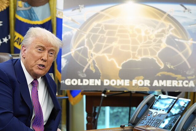 Donaldas Trumpas ir „Auksinis skydas“