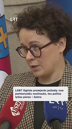 Premjerė susitiko su LGBT bendruomene