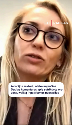 Civilinės aviacijos atstovė: oro uostų nuostoliai perkopė tūkstančių ribą
