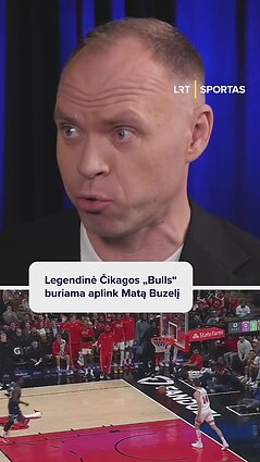 Legendinė Čikagos „Bulls“ buriama aplink Matą Buzelį