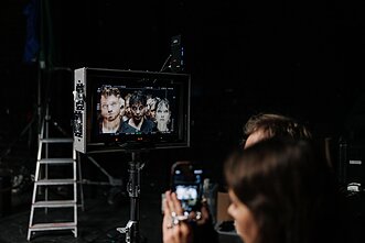 Roko Yan klipo filmavimo akimirka