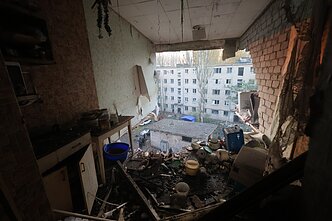 Rusijos atakos padariniai