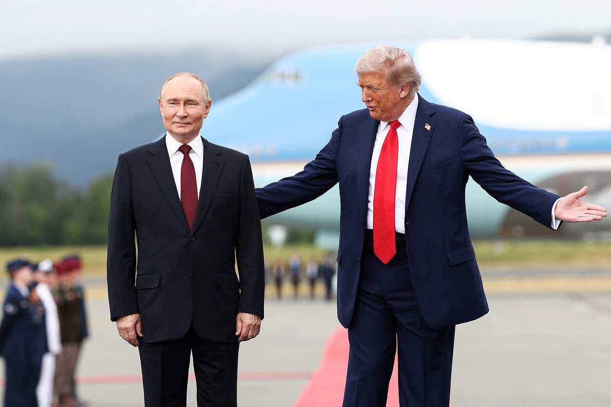 Vladimiras Putinas ir Donaldas Trumpas