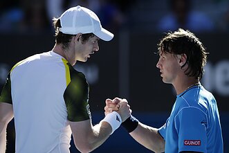 Ričardas Berankis ir Andy Murray`us