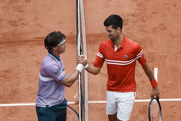 Ričardas Berankis ir Novakas Džokovičius
