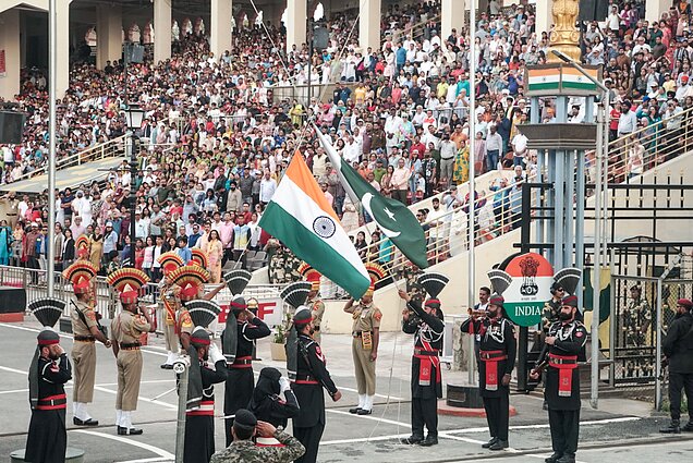 Indijos ir Pakistano pasienis