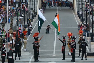 Indijos ir Pakistano pasienis