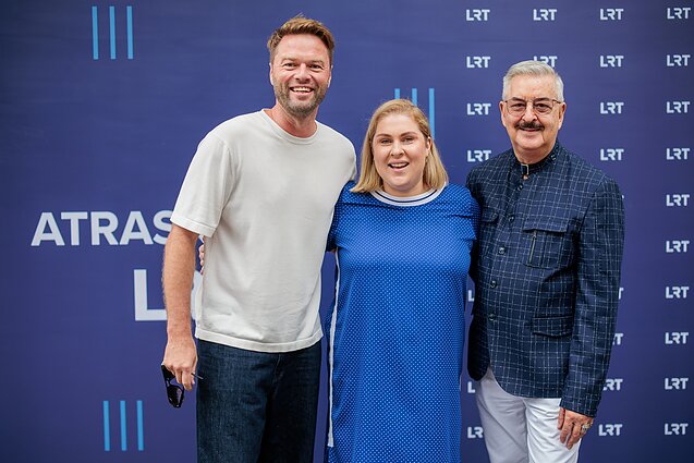 Ignas Krupavičius, Dovilė Filmanavičiūtė ir Vytenis Pauliukaitis