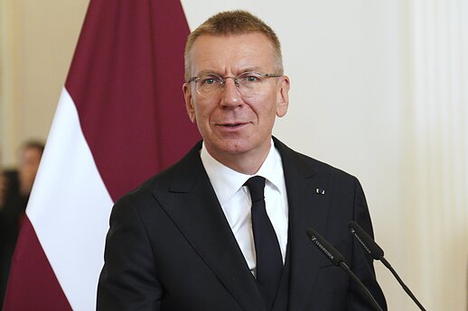 Президент Латвии Эдгарс Ринкевичс