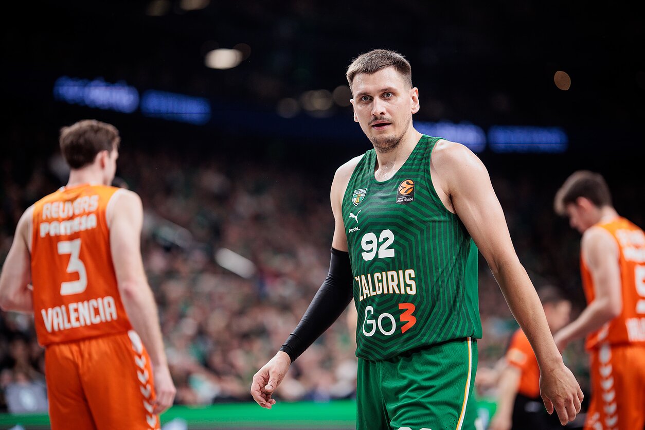 Edgaras Ulanovas, Eurolyga: Kauno „Žalgiris“ – „Valencia“ Edgaras Ulanovas, Eurolyga: Kauno „Žalgiris“ – „Valencia“