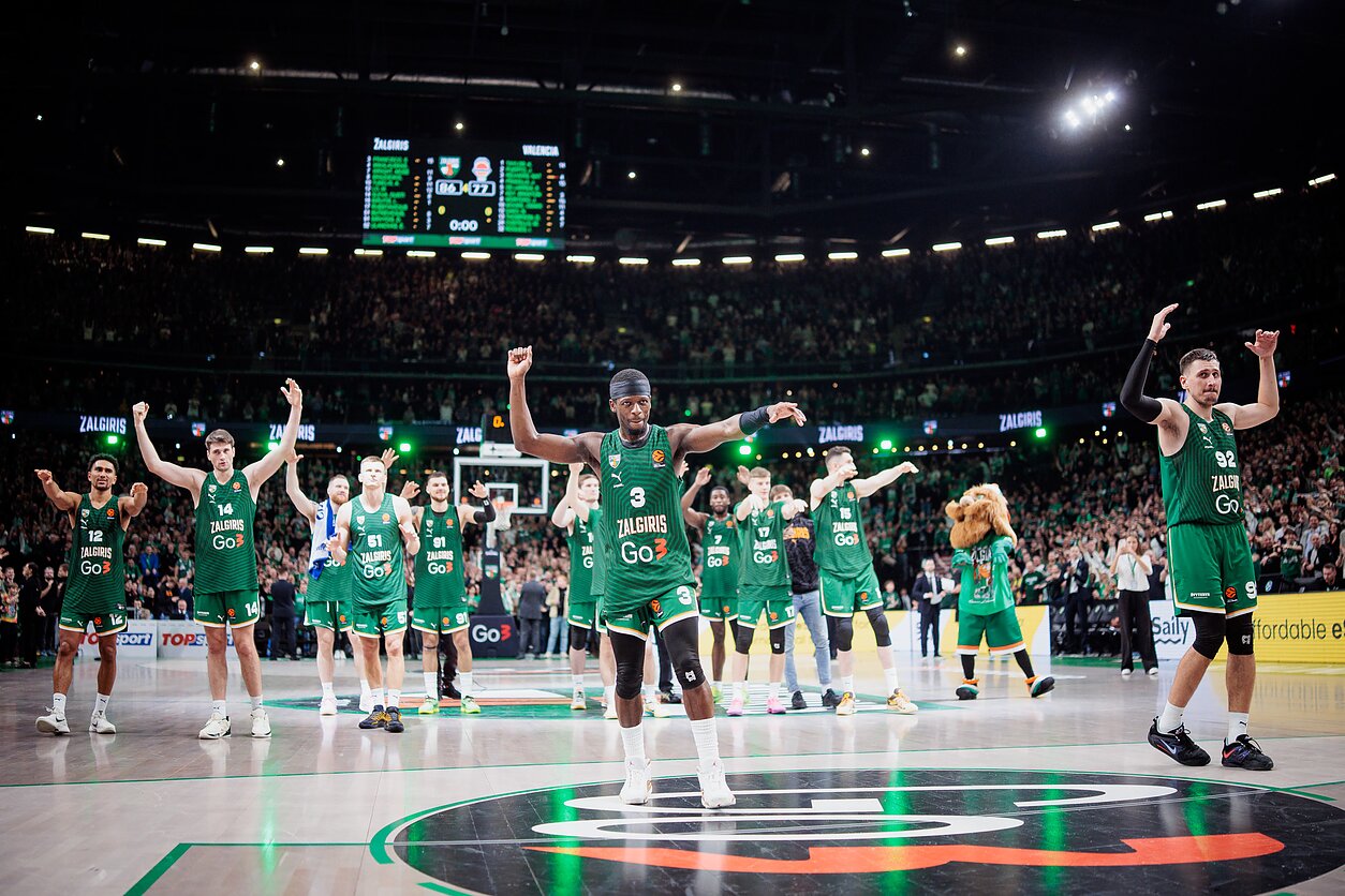 Eurolyga: Kauno „Žalgiris“ – „Valencia“