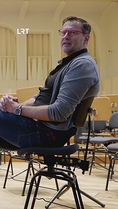 Šveicarijoje diriguojantis Pitrėnas: dirigentas visada pajunta, kas yra blogai