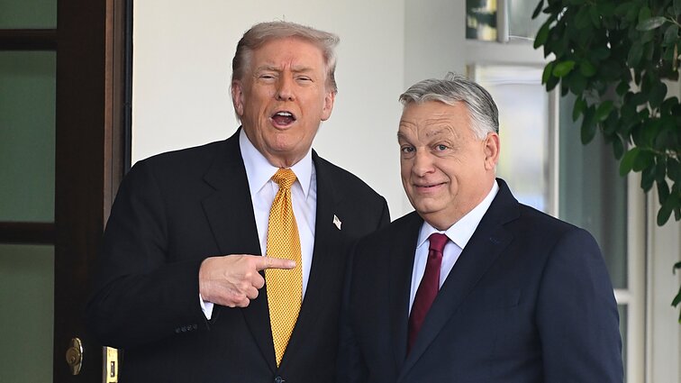 Medalinskas apie Trumpo ir Orbano susitikimą: Trumpas vėl bando prasibrauti iki Putino