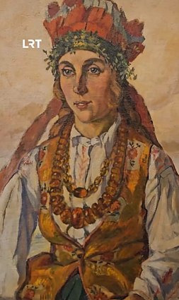 į Lietuvą grįžo operos primadonos Adelės Galaunienės portretas