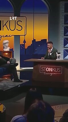 Vėlyvis apie pranašiškas savo kino darbų istorijas: pats bijau savo filmų