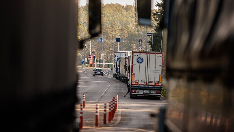 Dėl įstrigusių vilkikų į Minską Lietuva kreipsis aukštesniu lygiu: „Turėtų suveikti“