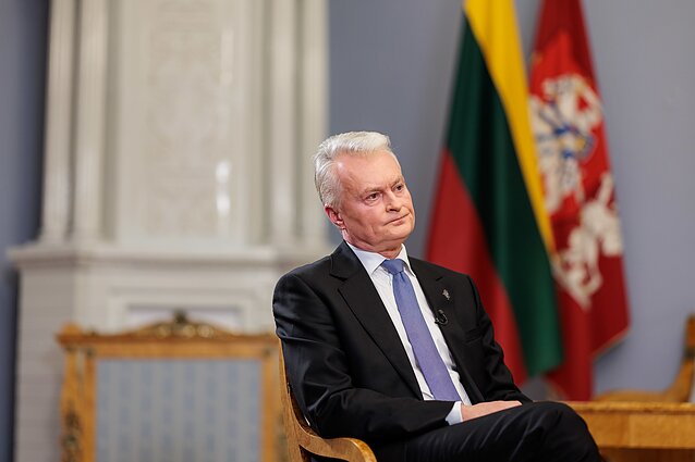 Gitanas Nausėda laidoje „Dienos tema“