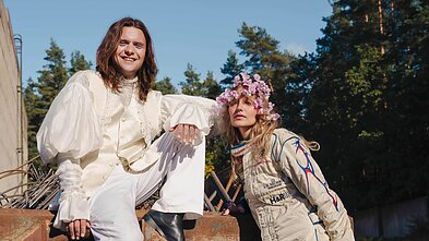 Gamkos klipo filmavimo akimirka