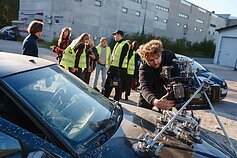 Gamkos klipo filmavimo akimirka