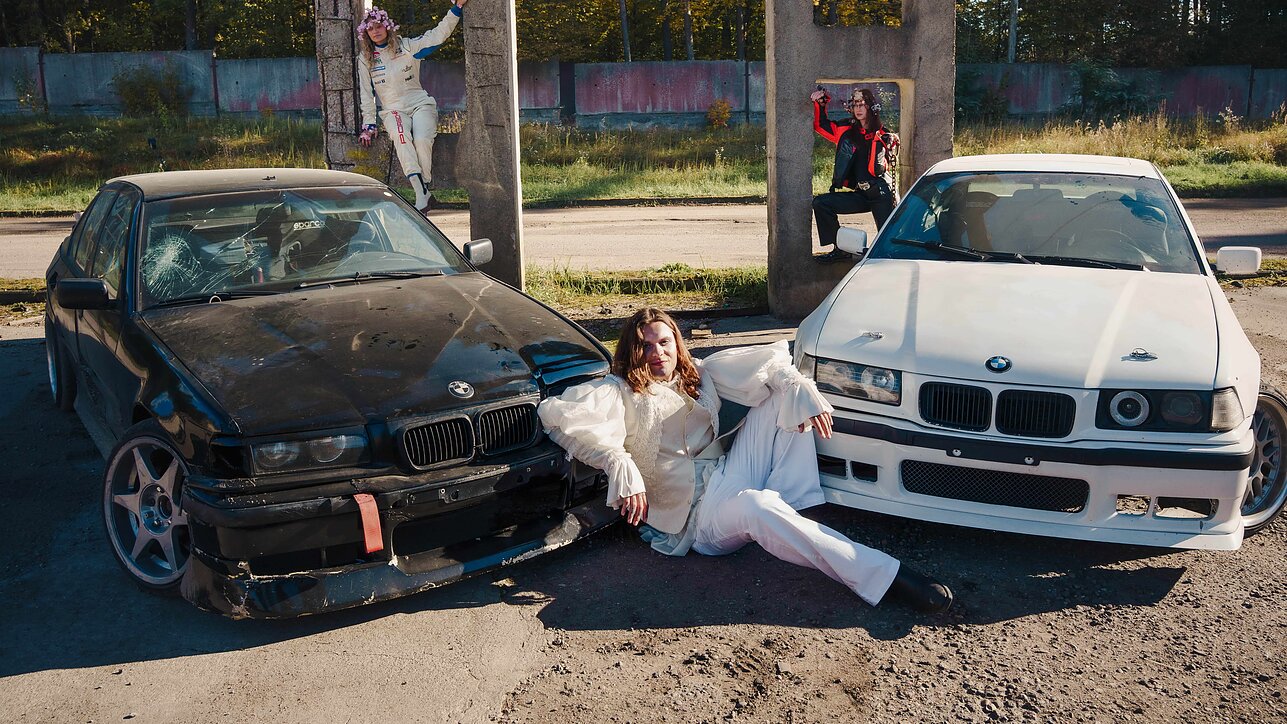 Gamkos klipo filmavimo akimirka