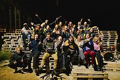 Gamkos klipo filmavimo akimirka