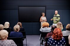 Rūta Vanagaitė pristatė naują knygą Rūta Vanagaitė pristatė naują knygą