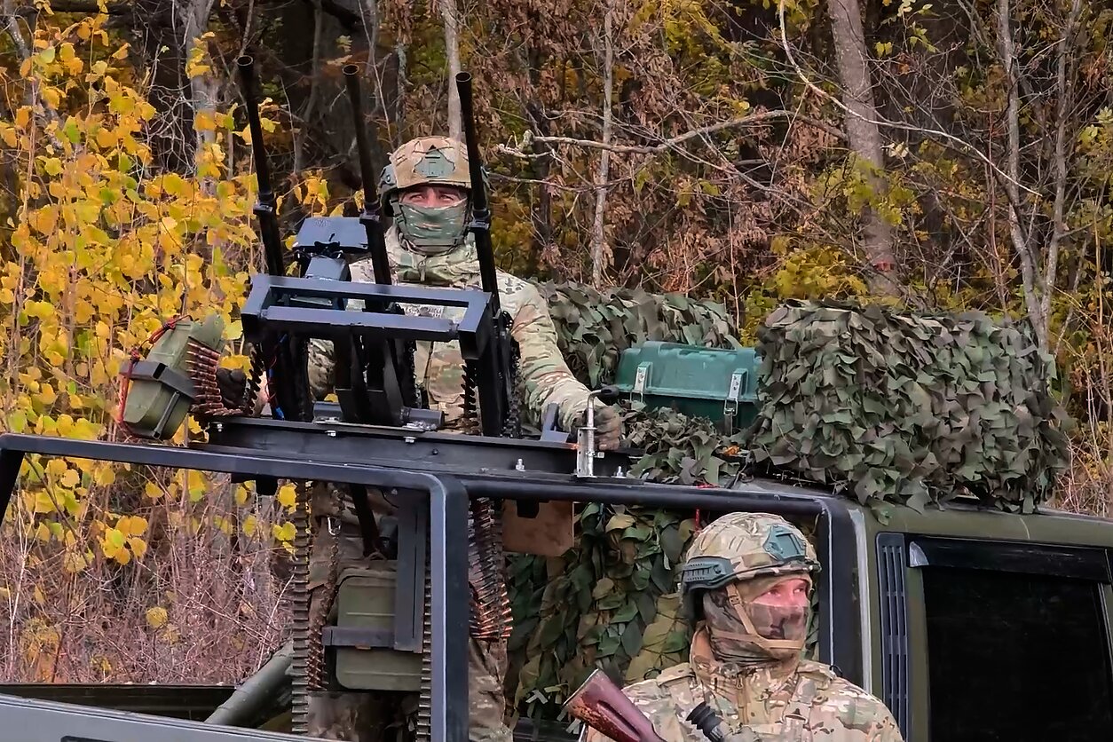 Russian troops in Ukraine.