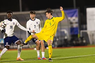 Europos vaikinų U19 futbolo čempionato atranka: Lietuva – Anglija Europos vaikinų U19 futbolo čempionato atranka: Lietuva – Anglija