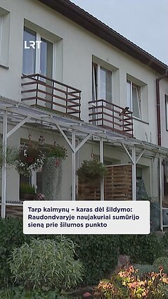 Gyventojai piktinasi: naujakuriai prie šilumos punkto sumūrijo sieną