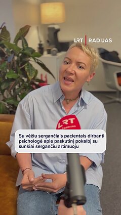 Psichologė: daugybė žmonių miršta ir nepakalbėję apie mirtį