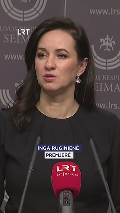 Ministrė Pirmininkė: su Minsku nesiderame