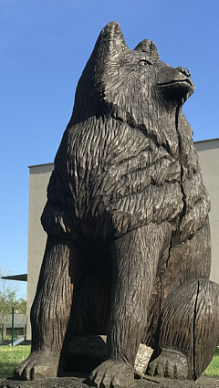 Vilko skulptūra