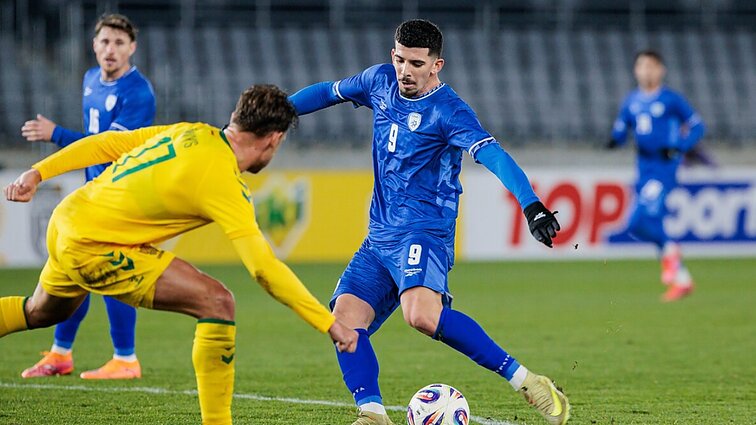 Draugiškos futbolo rinktinės rungtynės. Lietuva – Izraelis