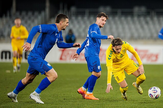 Draugiškos rungtynės: Lietuvos futbolo rinktinė – Izraelio futbolo rinktinė