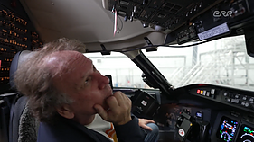 Salme says he still knows his way round the cockpit, though will never fly an airliner again.