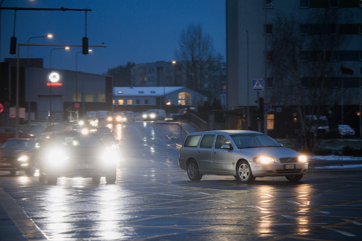 Orai: ryto valandomis išsilaikys plikledis, vyraus stiprokas vėjas