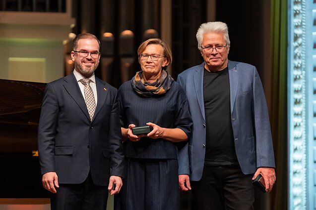 Lietuvos nacionalinėje filharmonijoje surengtose iškilmėse pagerbti mecenatai Lietuvos nacionalinėje filharmonijoje surengtose iškilmėse pagerbti mecenatai
