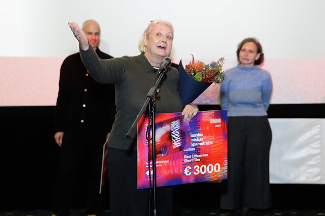 Europos kino festivalis „Scanorama“ šeštadienį surengė apdovanojimų ceremoniją, kurioje buvo apdovanoti Trumpametražių filmų konkursinės programos „Europos blyksniai“ laureatai. Europos kino festivalis „Scanorama“ šeštadienį surengė apdovanojimų ceremoniją, kurioje buvo apdovanoti Trumpametražių filmų konkursinės programos „Europos blyksniai“ laureatai.